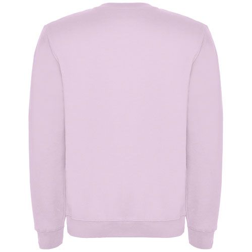 rosa claro Sudadera de cuello redondo unisex
