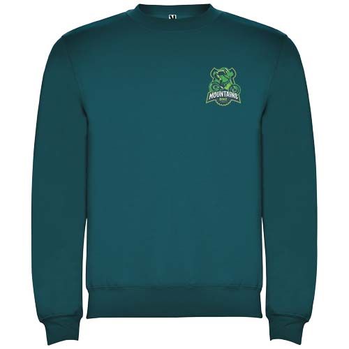 verde agua oscuro Sudadera de cuello redondo unisex de 280 g/m² Clasica