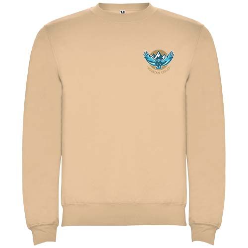 beige pálido Sudadera de cuello redondo unisex de 280 g/m² Clasica