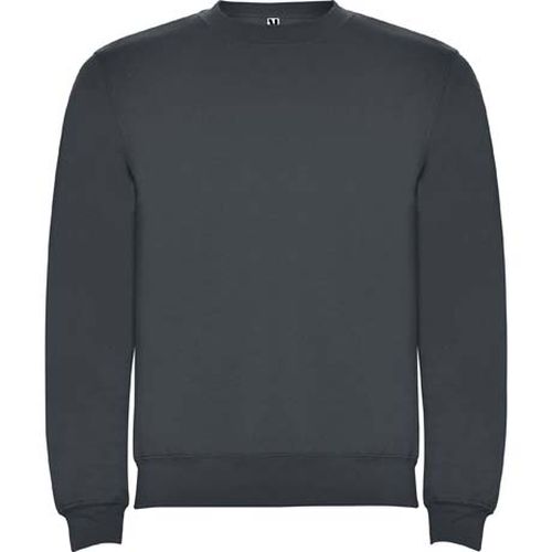 negro ébano Sudadera de cuello redondo unisex de 280 g/m² Clasica