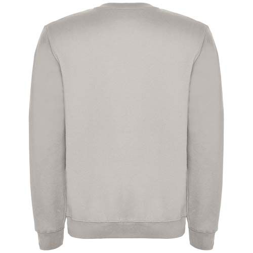 gris perla Sudadera de cuello redondo unisex