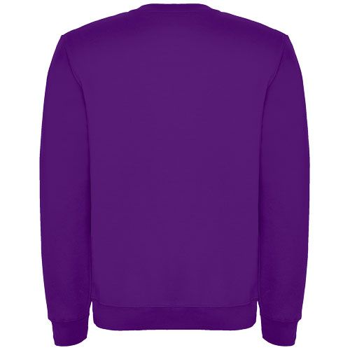 purple Sudadera de cuello redondo unisex