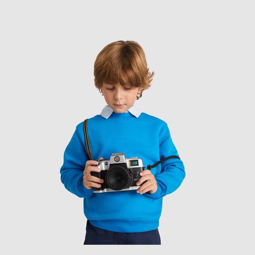 Pull à col ras-du-cou Clasica pour enfant - 4