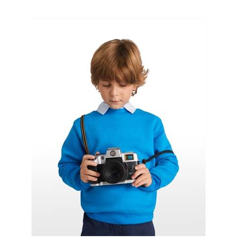 Sudadera de cuello redondo infantil 
