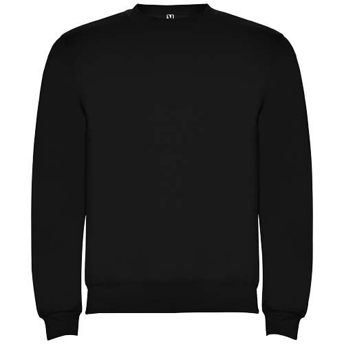 black Sudadera de cuello redondo infantil