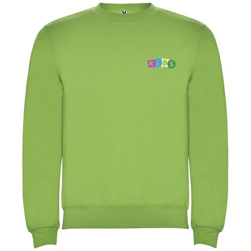 Sudadera de cuello redondo infantil 