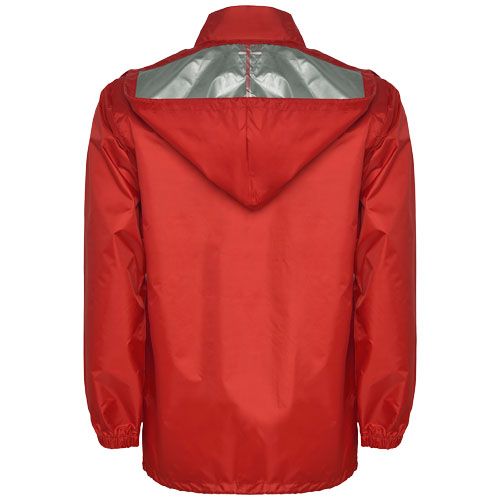 red Chubasquero ligero unisex