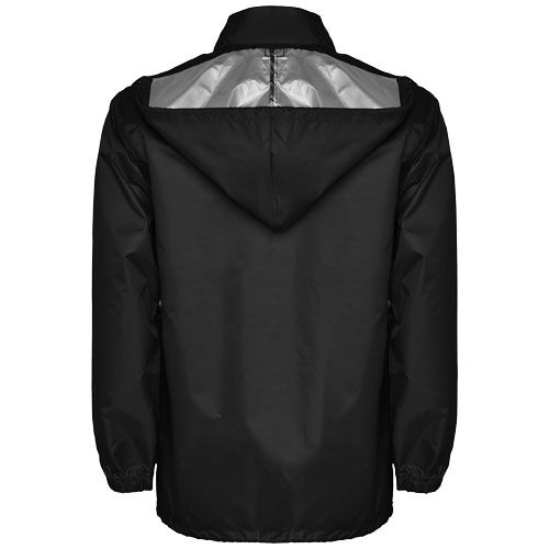 black Chubasquero ligero unisex