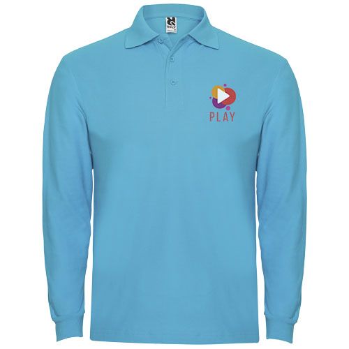 Polo de manga larga para hombre 