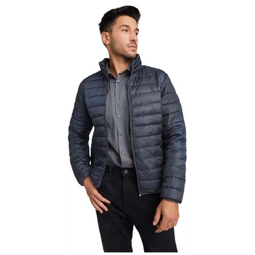 azul tormenta Chaqueta con aislamiento para hombre