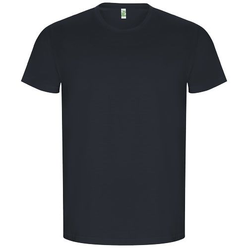 negro ébano Camiseta de manga corta para hombre