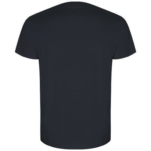 negro ébano Camiseta de manga corta para hombre