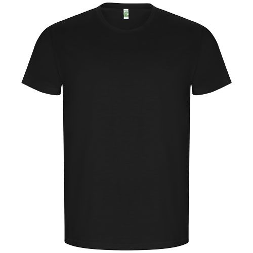 black Camiseta de manga corta para hombre