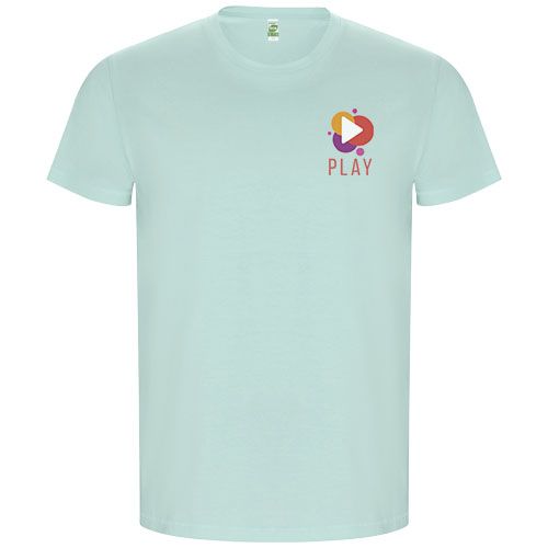 verde menta Camiseta de manga corta para hombre