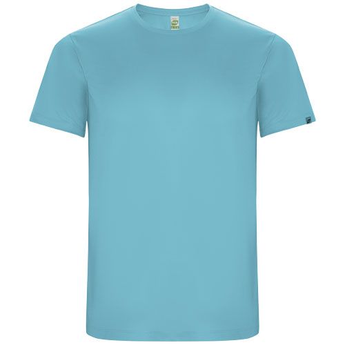turquesa Camiseta deportiva de manga corta para hombre