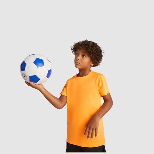Camiseta deportiva de manga corta infantil 