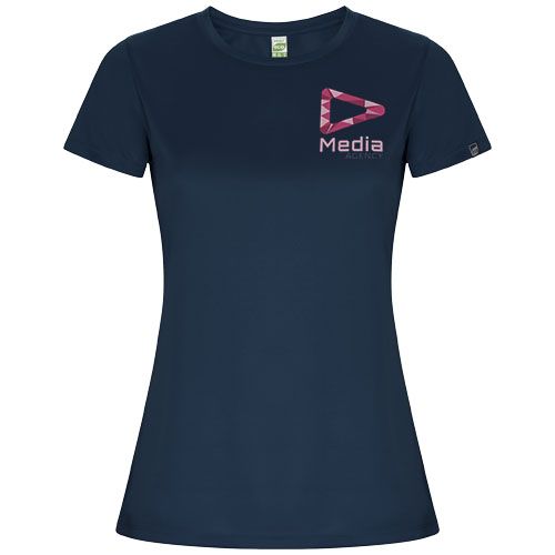 Camiseta deportiva de manga corta para mujer 