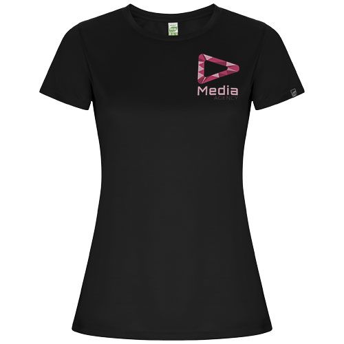 Camiseta deportiva de manga corta para mujer 