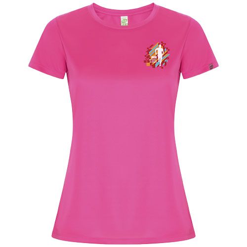 Camiseta deportiva de manga corta para mujer 