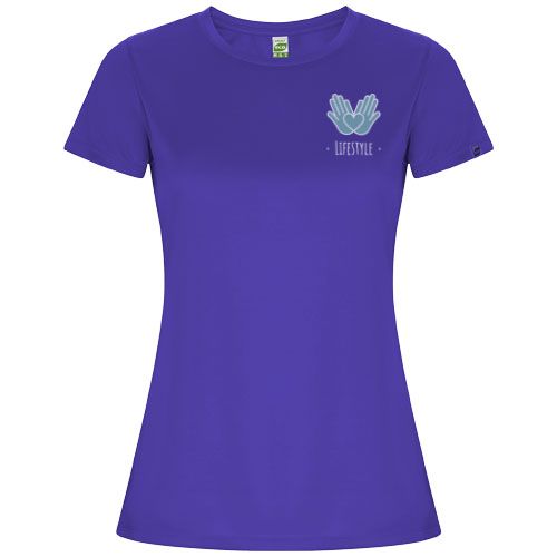 Camiseta deportiva de manga corta para mujer 