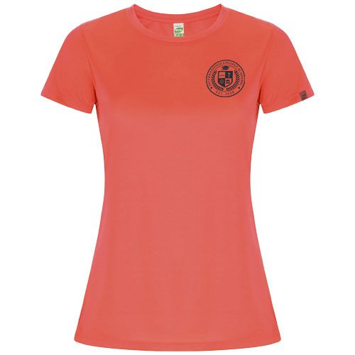 Camiseta deportiva de manga corta para mujer 