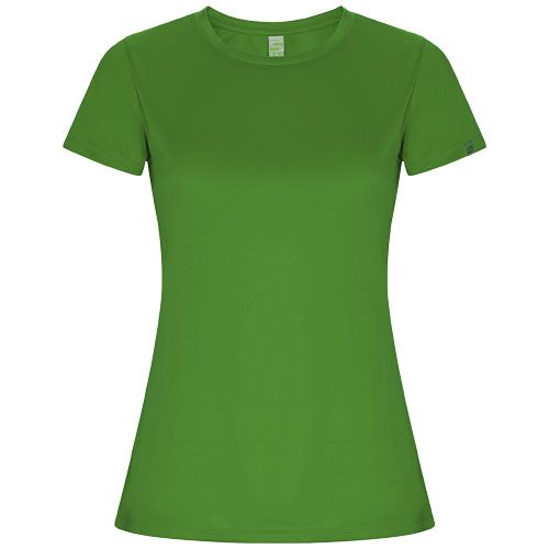 verde helecho Camiseta deportiva de manga corta para mujer de 135 g/m² Imola