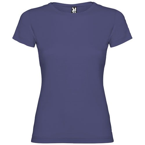 azul denim Camiseta de manga corta para mujer