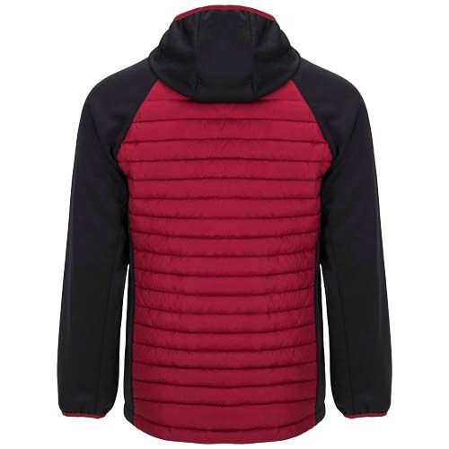 rojo/negro Chaqueta con aislamiento híbrida unisex