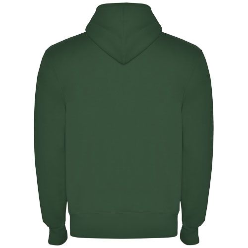 verde botella Sudadera con capucha y cremallera completa unisex