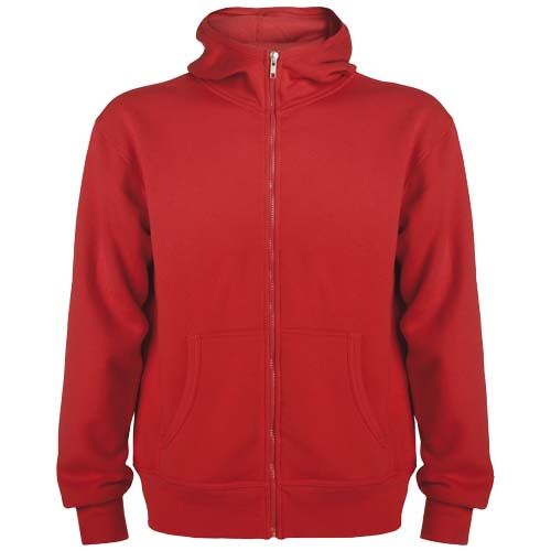 SUDADERA CON CAPUCHA Y CREMALLERA COMPLETA UNISEX DE 280 G/M² MONTBLANC