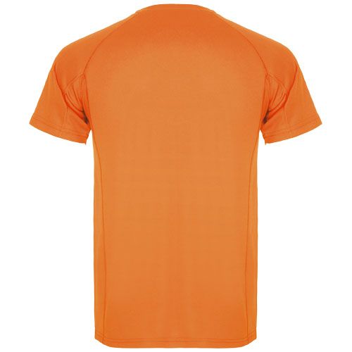naranja fluo Camiseta deportiva de manga corta para hombre