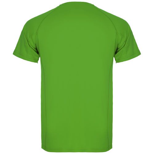 verde helecho Camiseta deportiva de manga corta para hombre