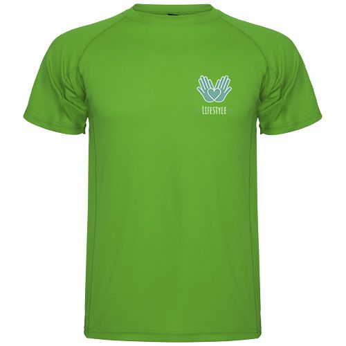 Camiseta deportiva de manga corta para hombre 