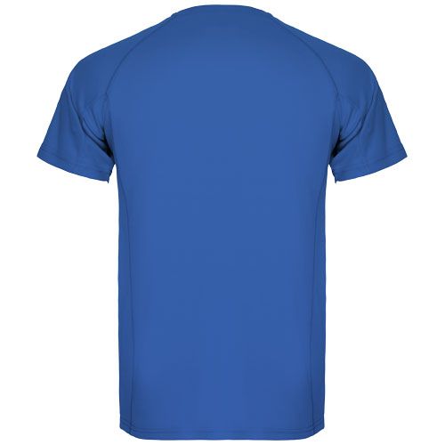azulón Camiseta deportiva de manga corta para hombre