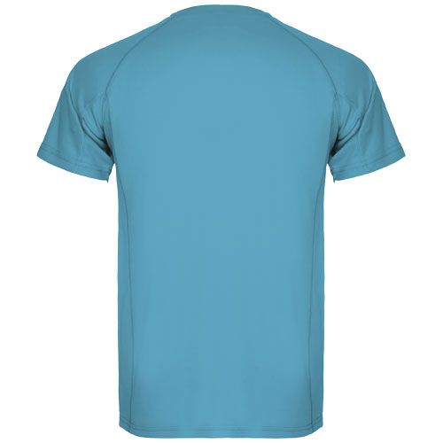 turquesa Camiseta deportiva de manga corta para hombre