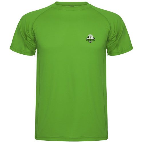 verde helecho Camiseta deportiva de manga corta infantil