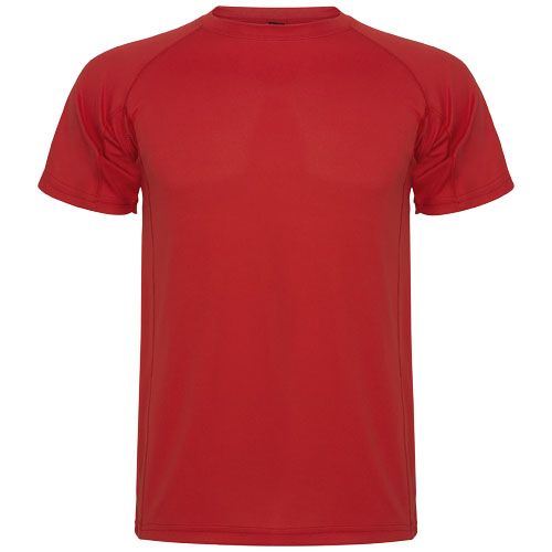 red Camiseta deportiva de manga corta infantil