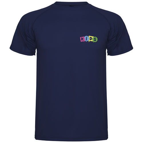 Camiseta deportiva de manga corta infantil 