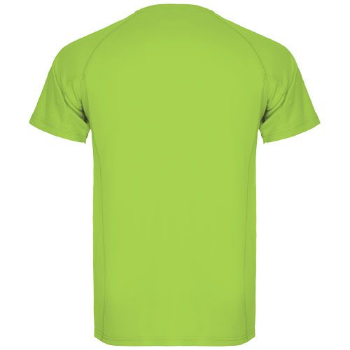 verde lima Camiseta deportiva de manga corta infantil
