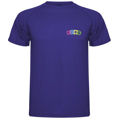 malva Camiseta deportiva de manga corta infantil