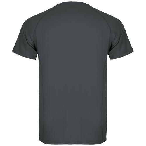 gris plomo oscuro Camiseta deportiva de manga corta infantil
