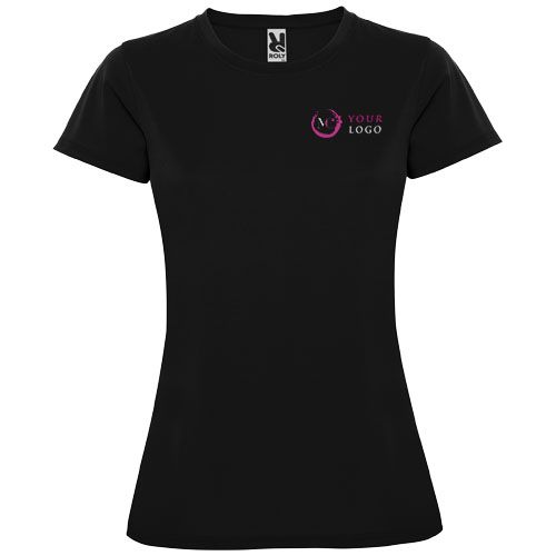 Camiseta deportiva de manga corta para mujer 