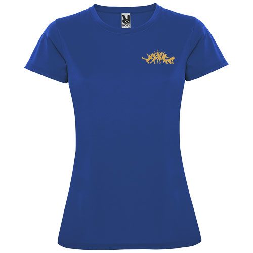 Camiseta deportiva de manga corta para mujer 
