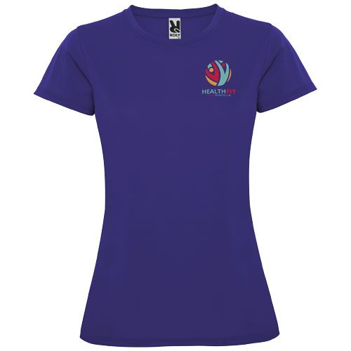 Camiseta deportiva de manga corta para mujer 
