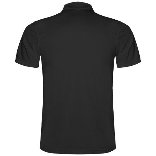 black Polo deportivo de manga corta infantil