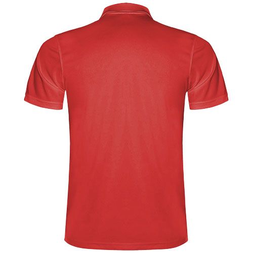 red Polo deportivo de manga corta infantil