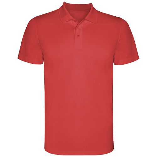 red Polo deportivo de manga corta infantil