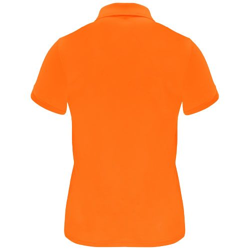 naranja fluo Polo deportivo de manga corta para mujer