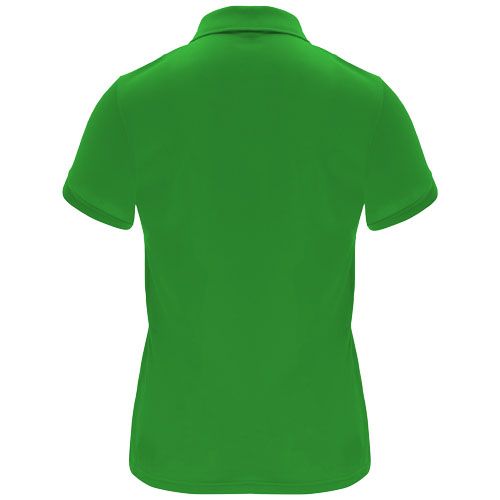 verde helecho Polo deportivo de manga corta para mujer