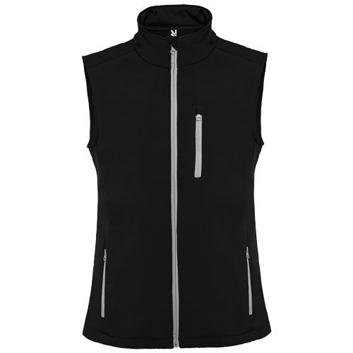 black Chaleco softshell unisex